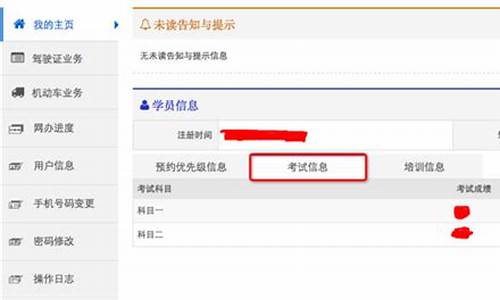 怎样查询科目一考试成绩_怎样查询科目一考