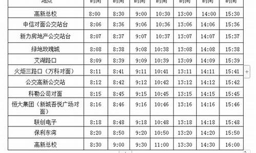 长建驾校班车路线_长建驾校班车路线查询